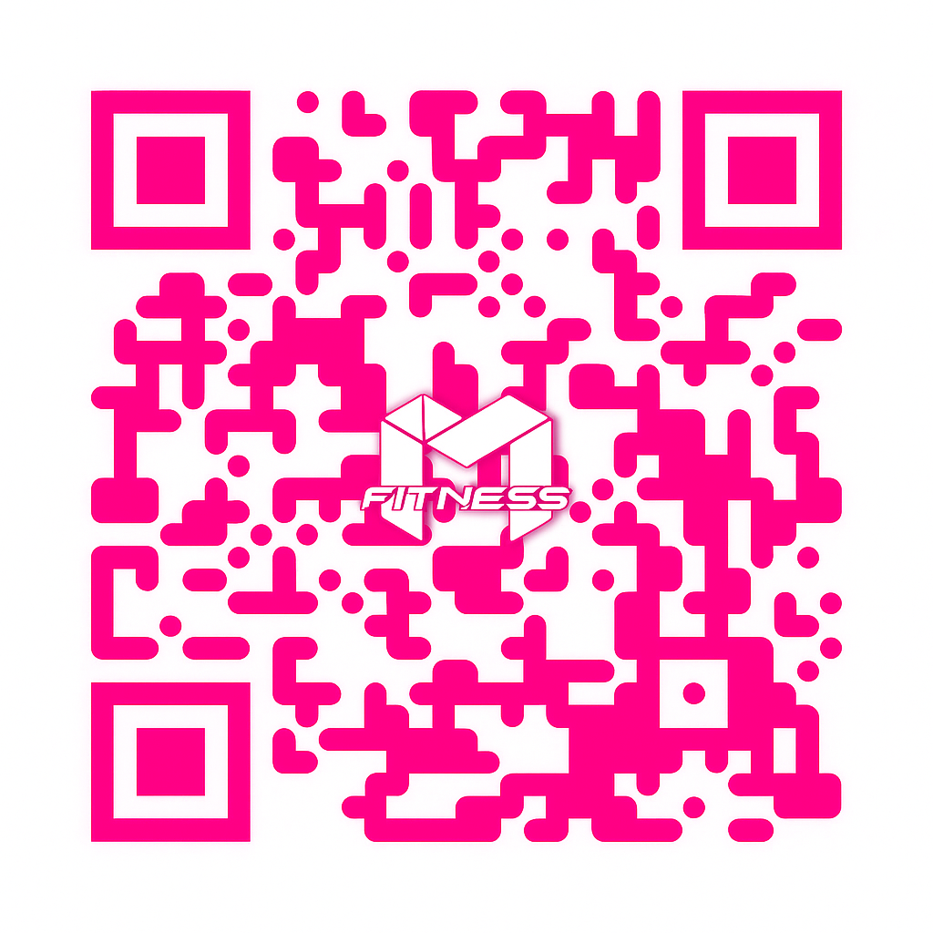 QR code vers tous les réseaux de Mfitness Club